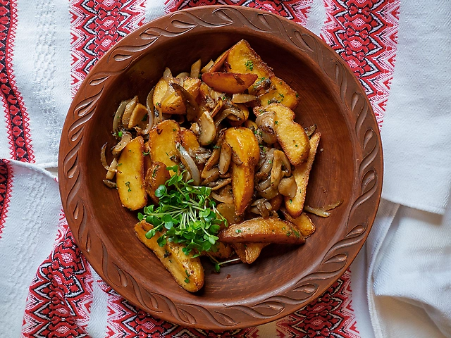 Картопля по-селянськи