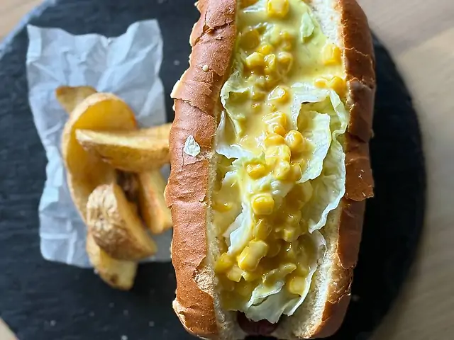 Хот-дог Cheese Corn