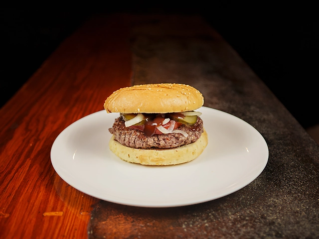 Marbled beef burger