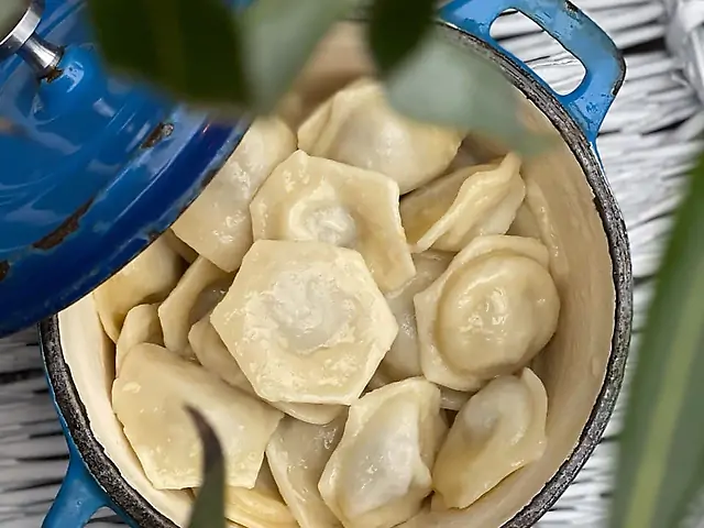 Пельмені з куркою