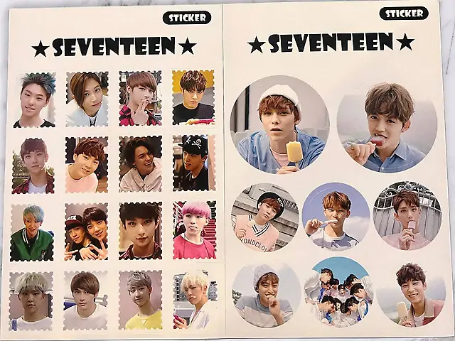 Наліпки Seventeen