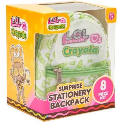 Crayola&amp;LOL Набір для творчості "Міні-рюкзак", зелений