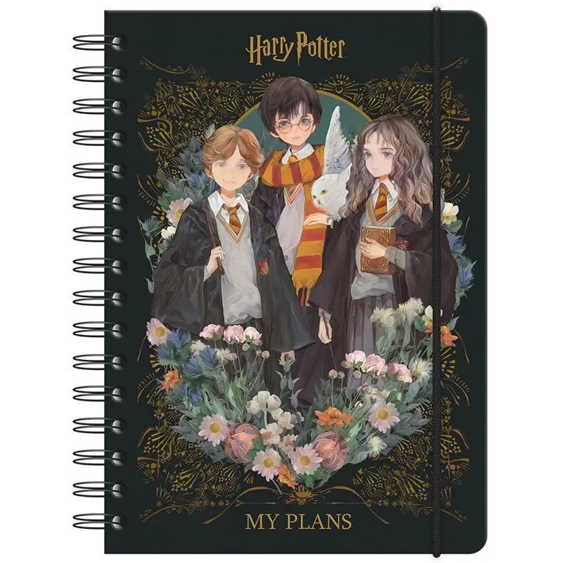 Щоденник на спіралі, тверда обкл., HP