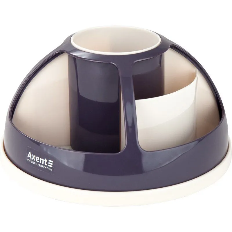 Підставка-органайзер Duoton, в коробці, сливова Axent