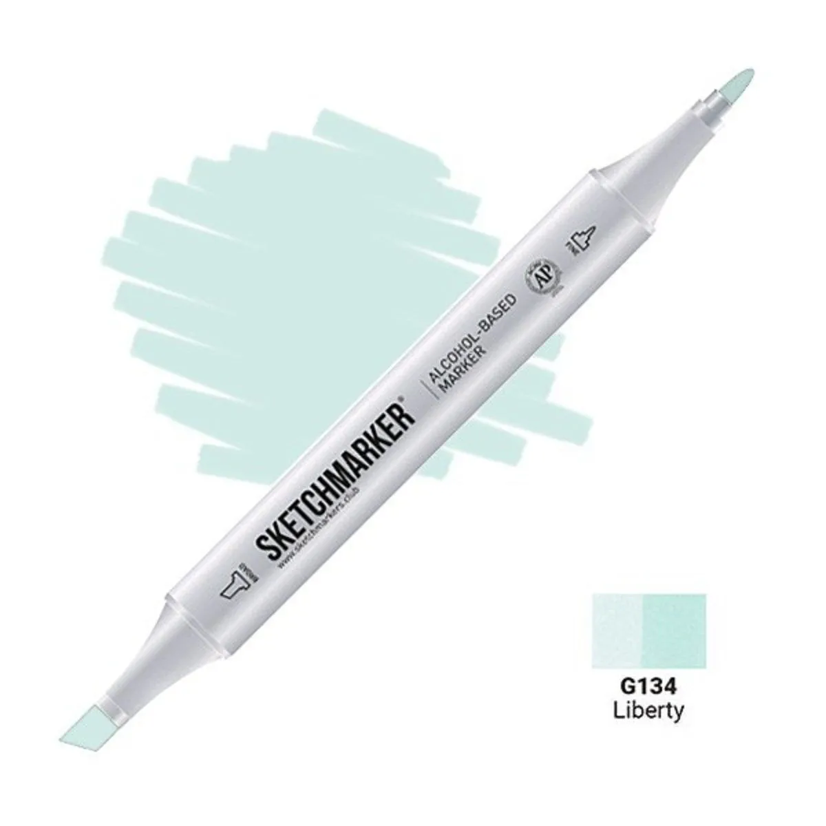 Маркер #c3e5df, Цвет маркера: Liberty, SM-G134, SKETCHMARKER), SM