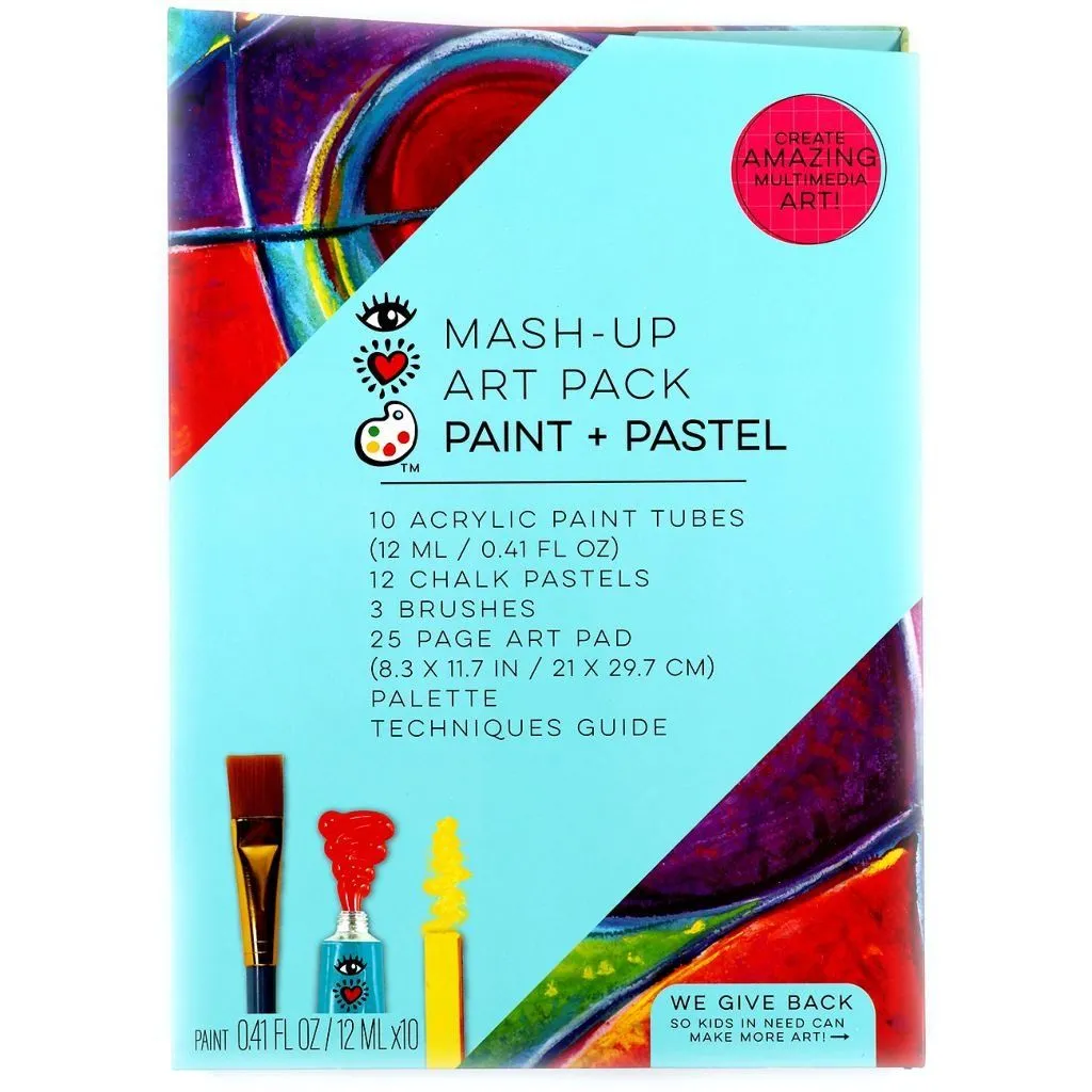 I Heart Art Великий набір для творчості "Пастель-колаж"