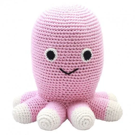 Мягкая игрушка "Миссис Осьминог" (розовый)