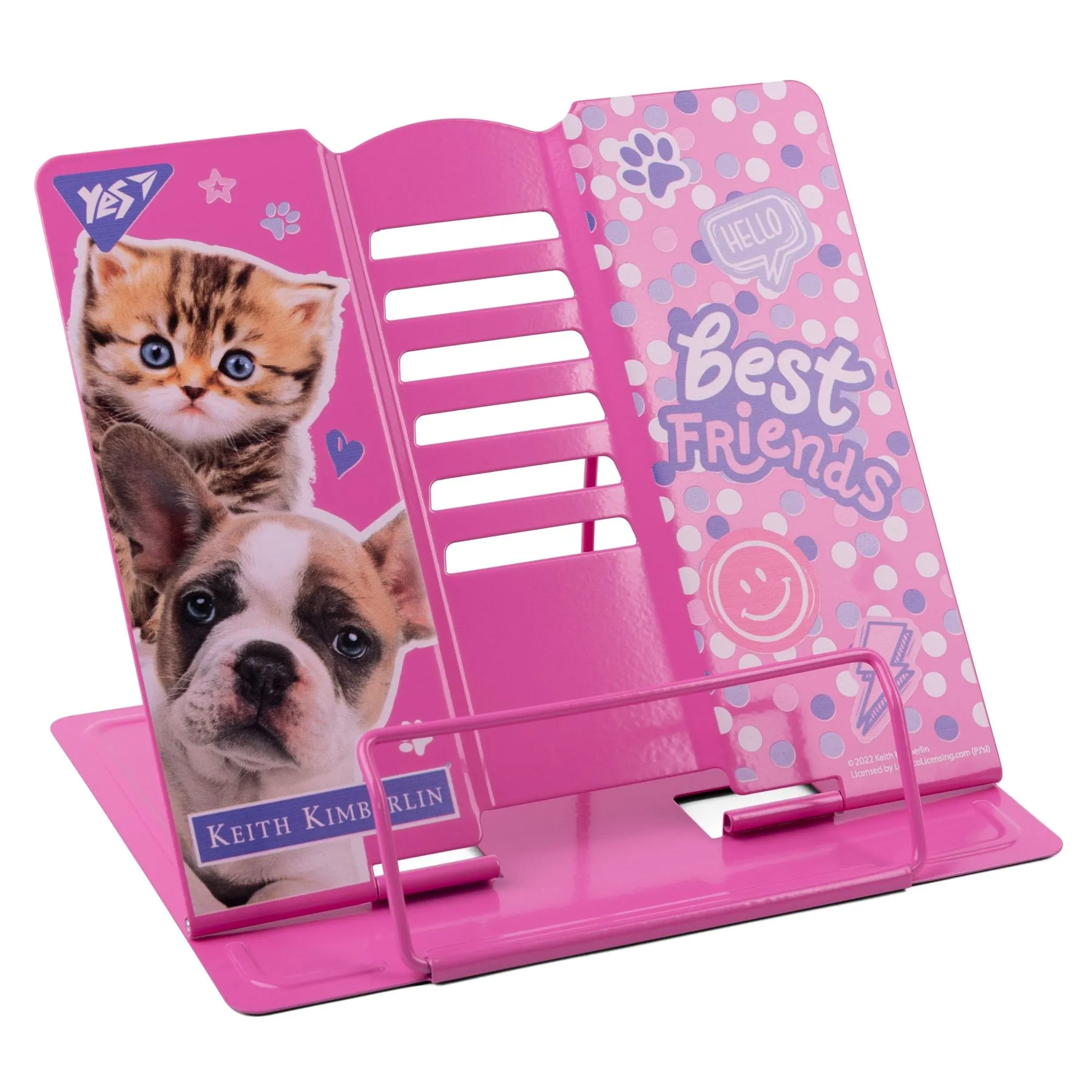 Підставка для книг YES  "Keith Kimberlin", метал