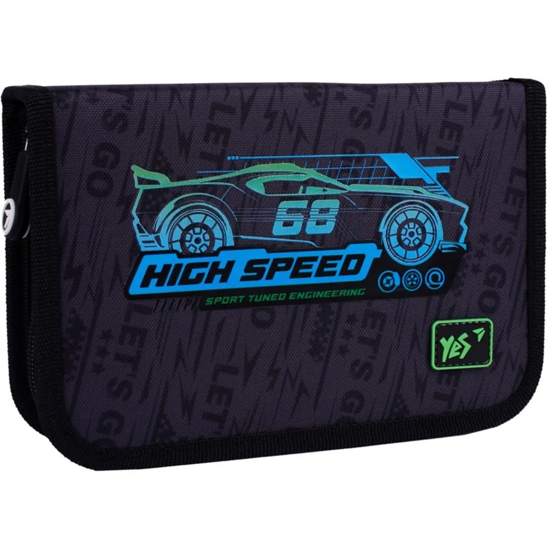 Пенал твердий YES одинарний без клапана HP-02 High Speed