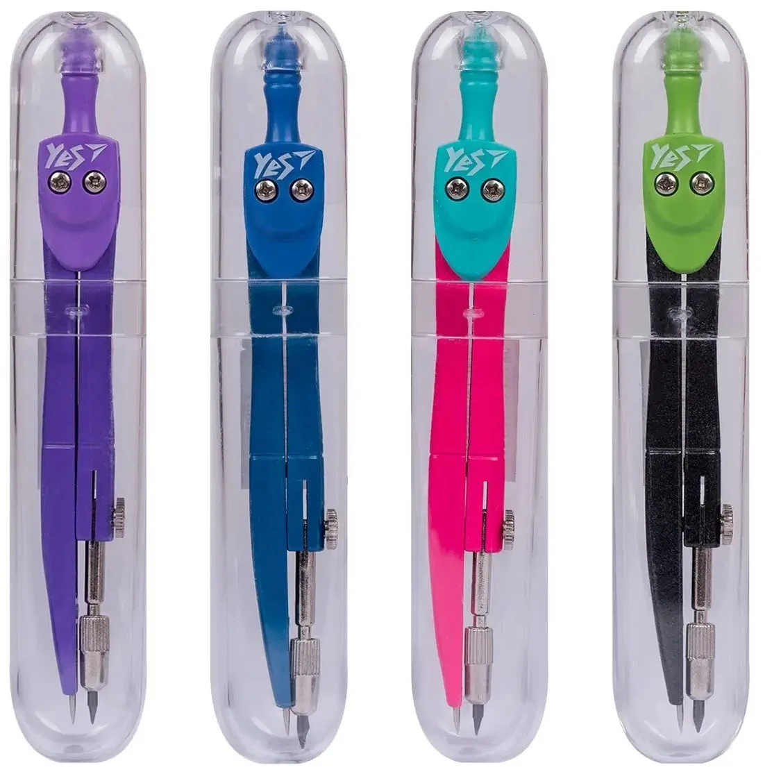 Циркуль YES у пластиковому футлярі