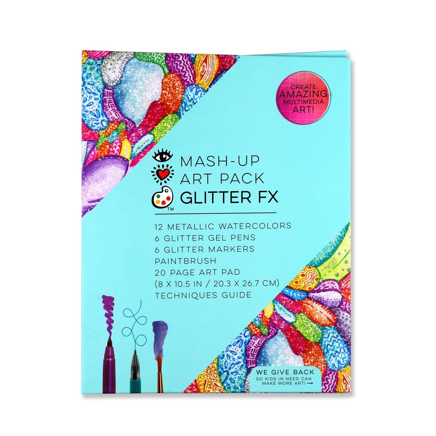 I Heart Art Великий набір для творчості "Гліттер-колаж"