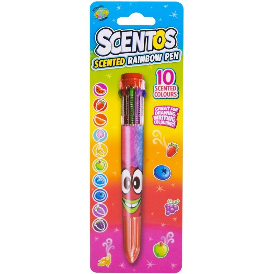 Багатокольорова ароматна кулькова ручка - ЧАРІВНИЙ НАСТРІЙ W2 (10 кольорів)