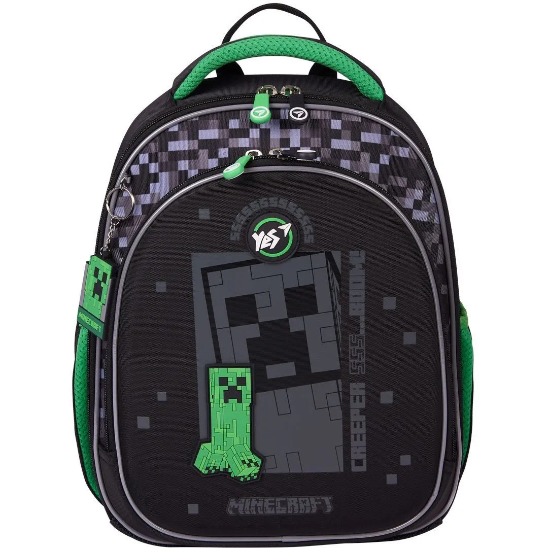 Рюкзак шкільний напівкаркасний YES S-109 Minecraft World