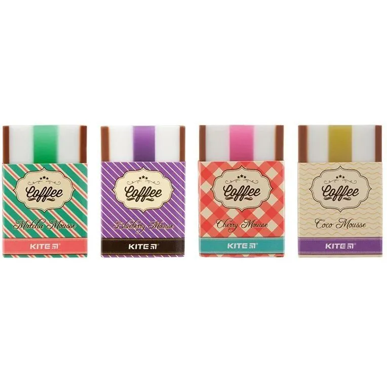 Гумка кольорова "Sweet", асорті