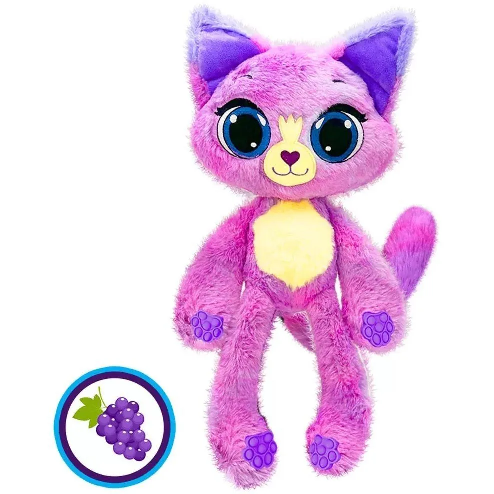 Bubble Pops Мяка іграшка "Виноградне кошеня"