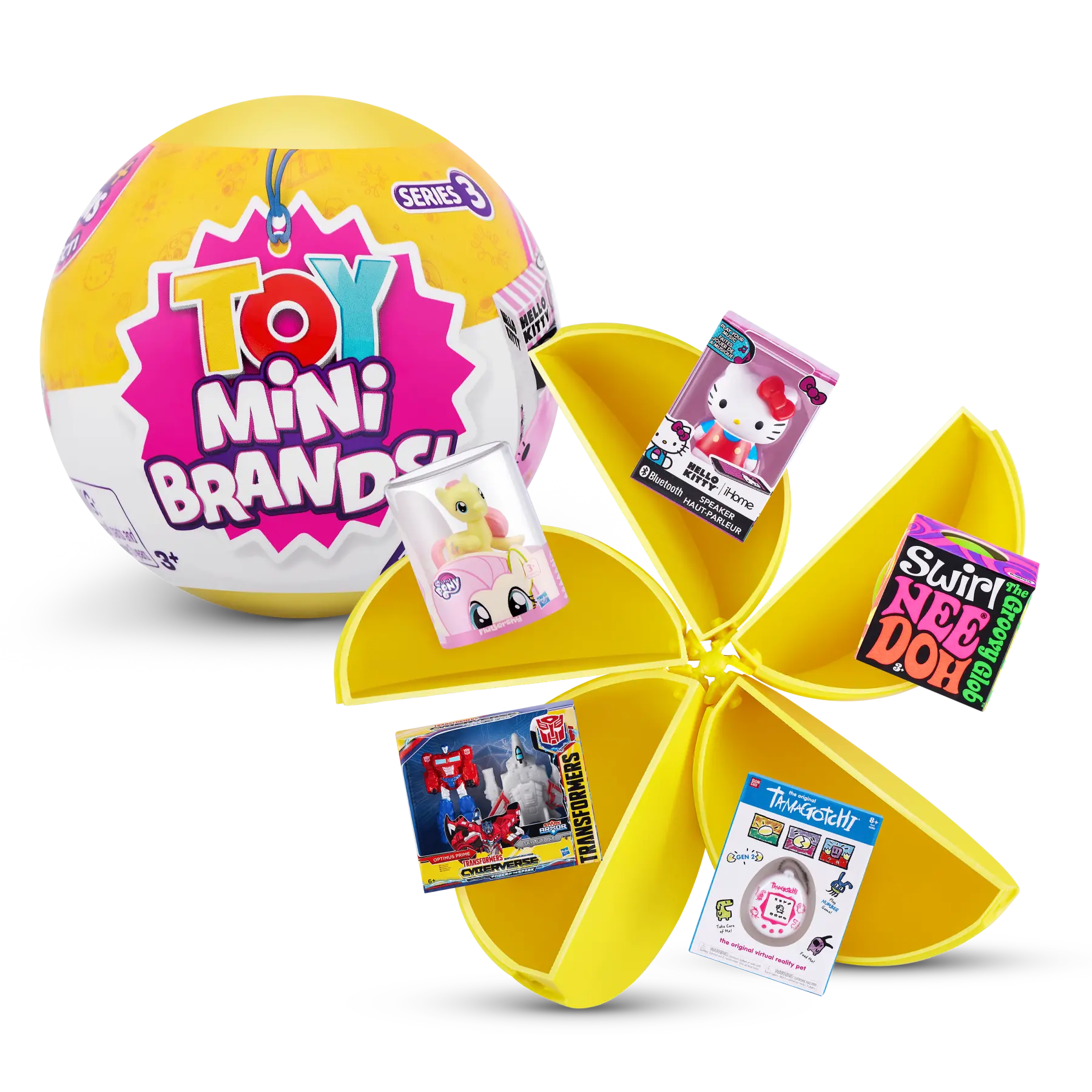 Ігровий набір ZURU MINI BRANDS TOY Фігурки-сюрприз в шарі 5 шт. в асортименті