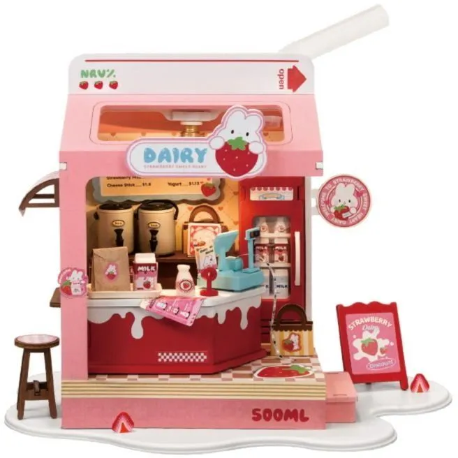 Конструктор Полуничний молочний ящик