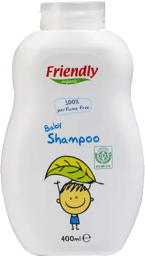 Дитячий шампунь-гель для купання торговельної  марки FRIENDLY ORGANIC. Без запаху. 400мл***