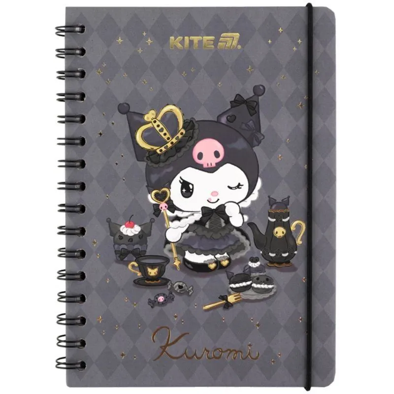 Блокнот на спіралі А5, 80 арк., кл., HK