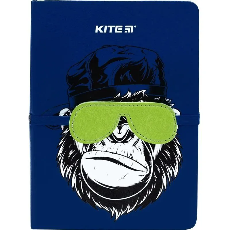 Блокнот тв. обкл., В6, 96 арк., Blue monkey