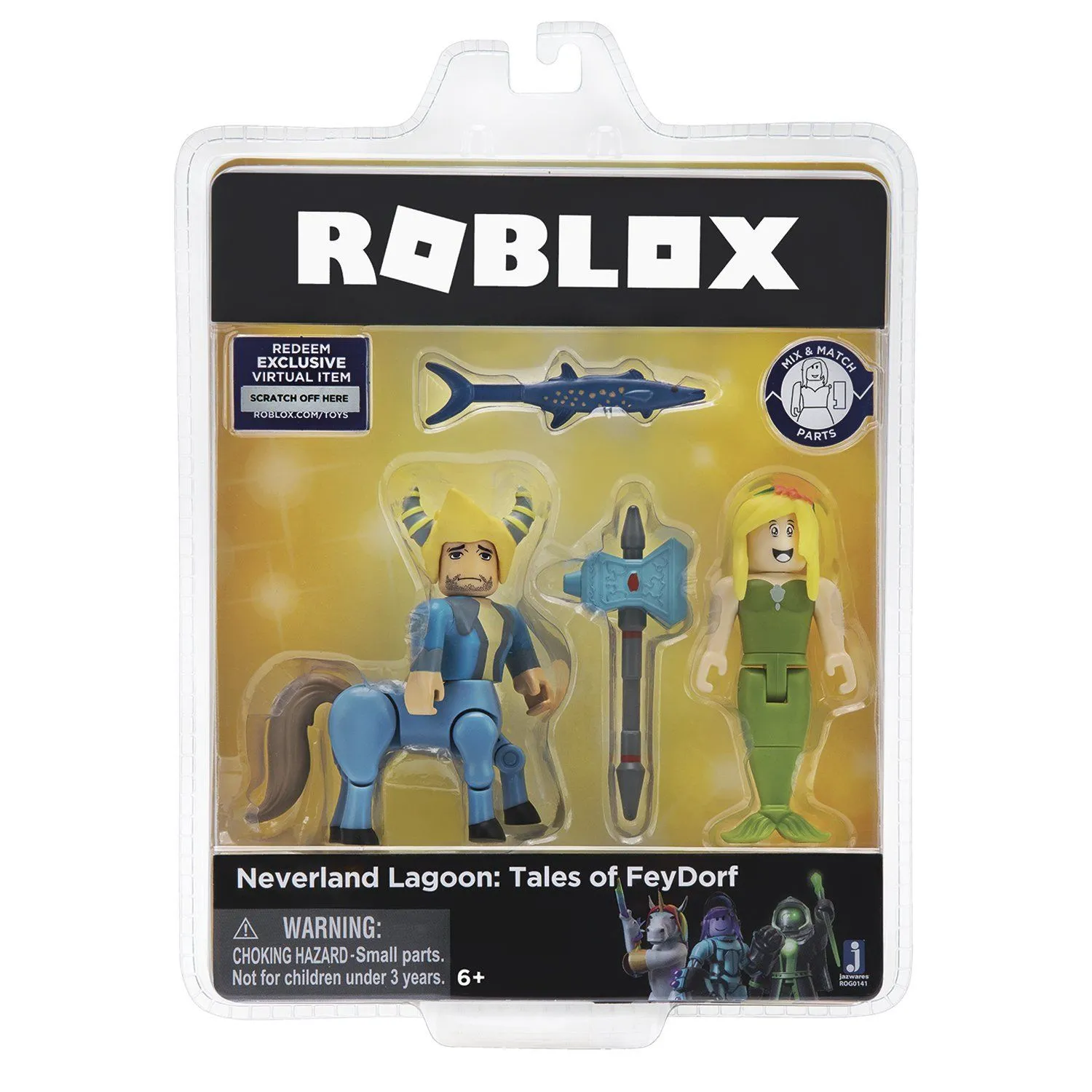 Набір колекційних фігурок Jazwares Roblox - Packs Neverland Lagoon: Tales of FeyDorf W3