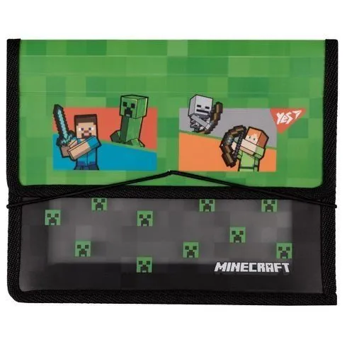 Папка для зошитів Yes пласт. на резинці В5 "Minecraft. Heroes"