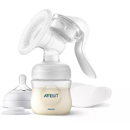 Ручний молоковідсмоктувач "Philips" з пляшечкою 115 мл, Avent
