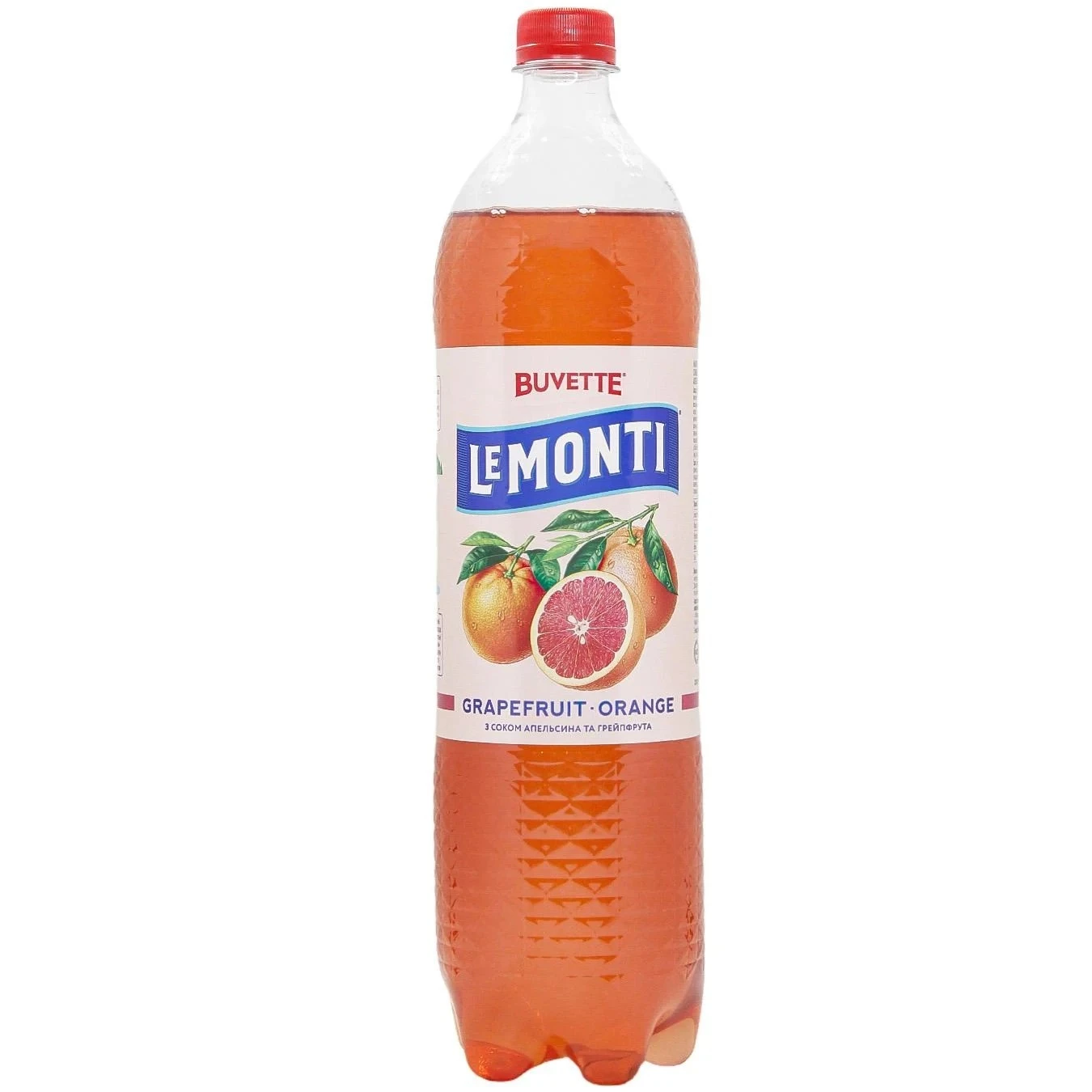 Напій газований Апельсин-Грейпрут Le Monti Buvette, 1.2 л
