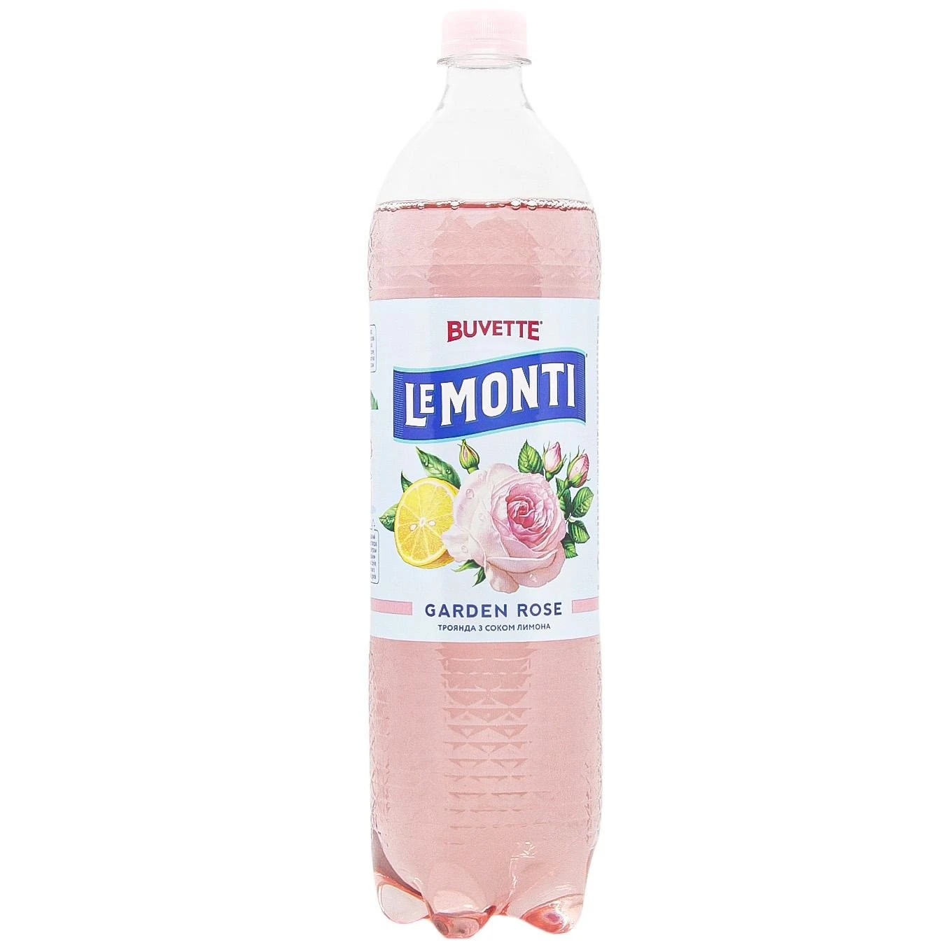 Напій газований Троянда-Лимон Le Monti Buvette, 1.2 л