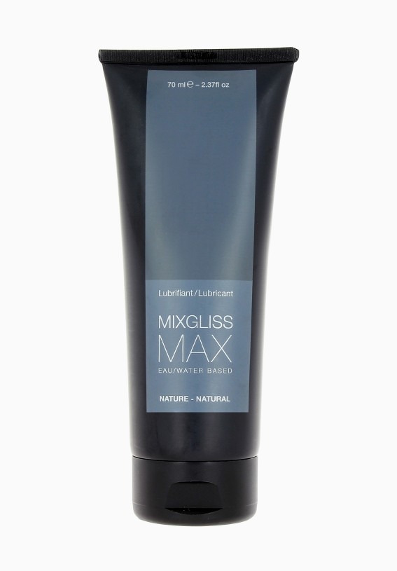 Гель-смазка MixGliss MAX NATURE на водній основі з екстрактом алое (70 мл)