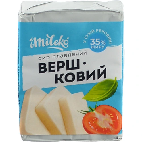 Сир пл.Mileko 70г 35% вершковий