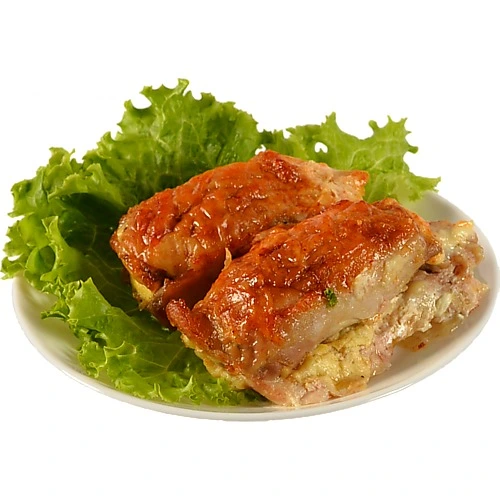 Курячий рулет з омлетом