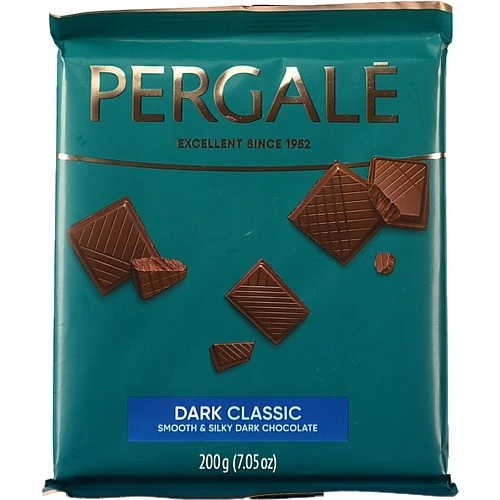 Шоколад Pergale 200г темний