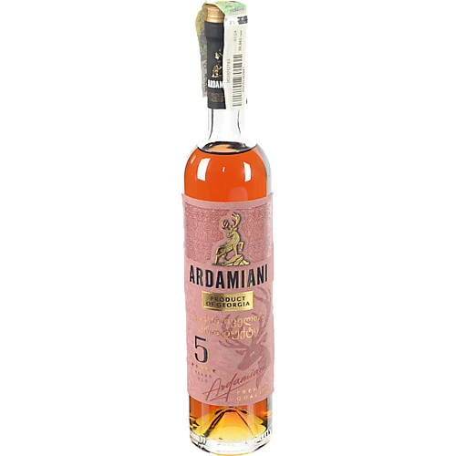 Бренді ординарний Ardamiani 5 років 40 % 0.5 л