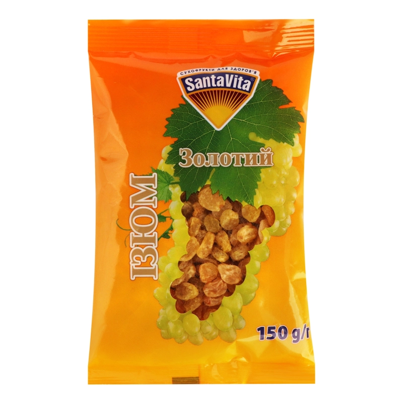 Ізюм Золотий SantaVita м/у 150г