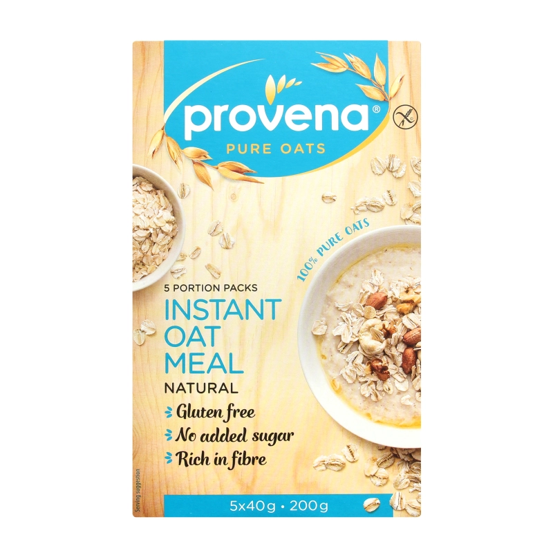 Каша-хвилинка вівсяна Provena к/у 5*40г/уп