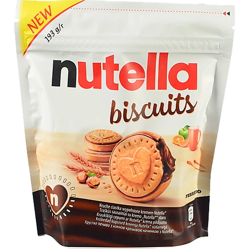 Печенье Нутелла 196г бісквітс
