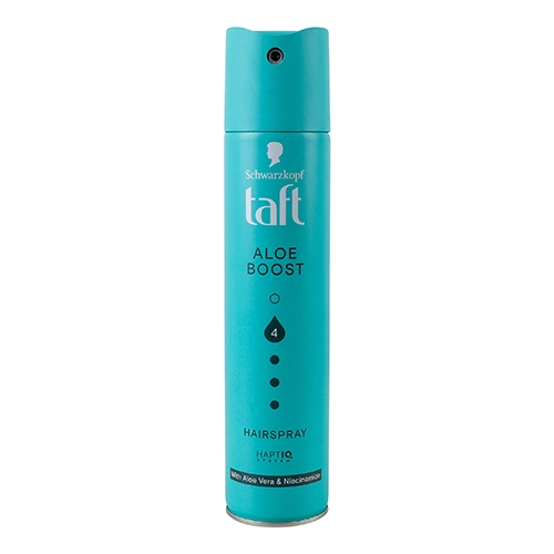 Лак д.волосся Taft 250мл aloe boost