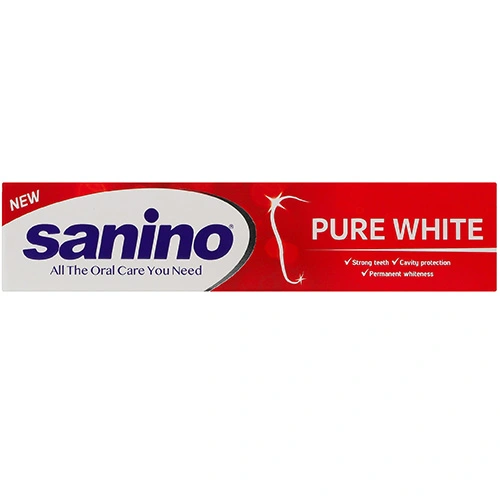 Паста зубна Pure white Sanino 75мл