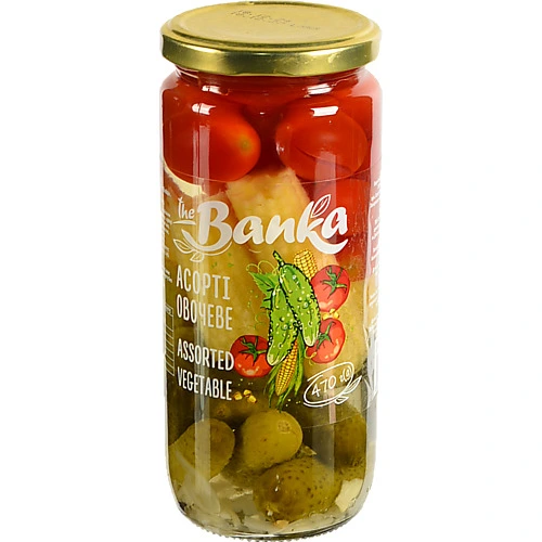 Асорті овочеве Тріо the Banka с/б 470г