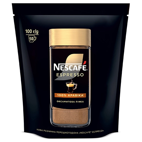 Кава Nescafe 100г еспрессо пакет
