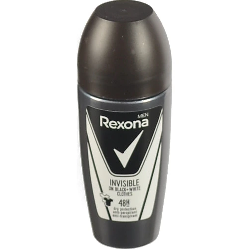 Антиперспірант кульковий Невидимий на чорному і білому Men Rexona 50мл