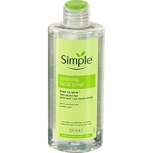 Тонік заспокійливий Kind To Skin Simple 200мл
