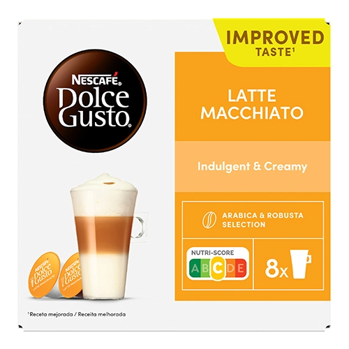 Кава Nescafe 183.2г dolce gusto лате мак'ято капсу
