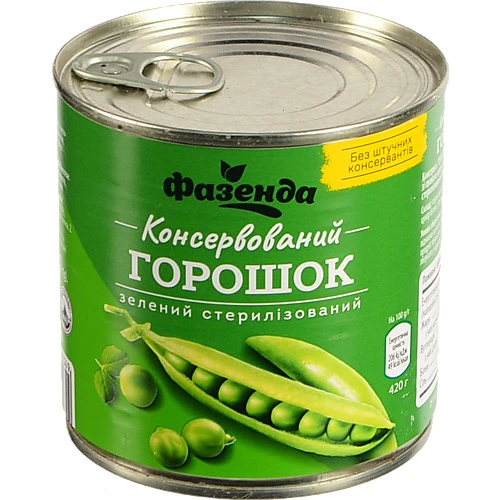 Горошок Фазенда 420г з.б ключ