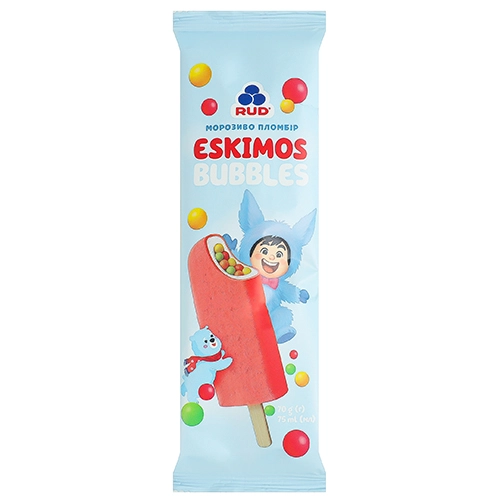 Морозиво Рудь 70г eskimos bubbles ескімо