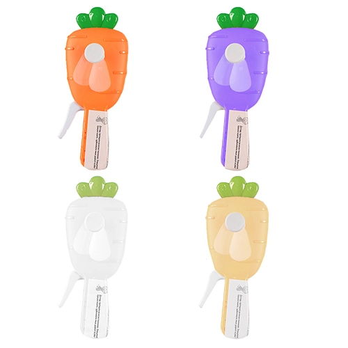 Вентилятор ручний механічний морква 6.5x3.5x16см.