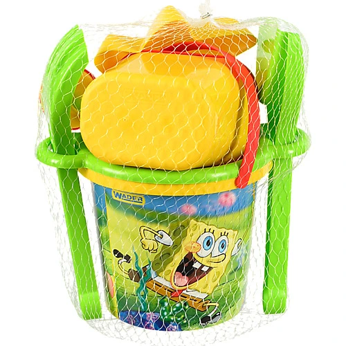 Набір д.піску Wader 6ел губка боб 81653