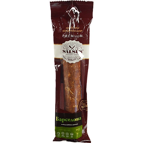 Ковбаса [Salsus Барселонаk копчено-запечена, вищий гатунок, 300 г