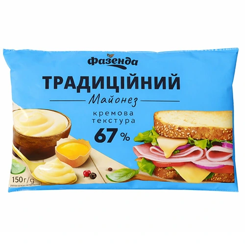 Майонез Фазенда 150г традиційний 67%ф.п.